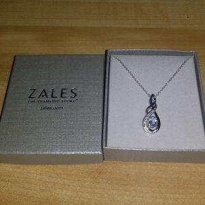 Zales Blue Topaz Necklace